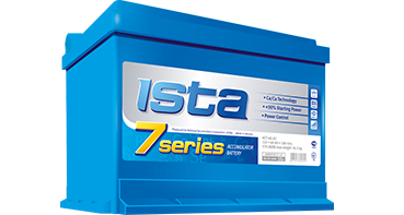 Стартерні акумуляторні батареї для легкової техніки (Премиум). ISTA 7 Series