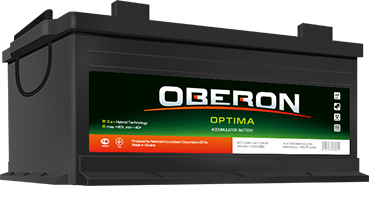 Стартерные аккумуляторные батареи для коммерческой техники. OBERON Optima